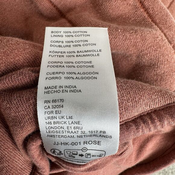 Free People Rose Front Zip Jacket Red Cinnamon Floral Embroidered Womens XL - Picture 7 of 11